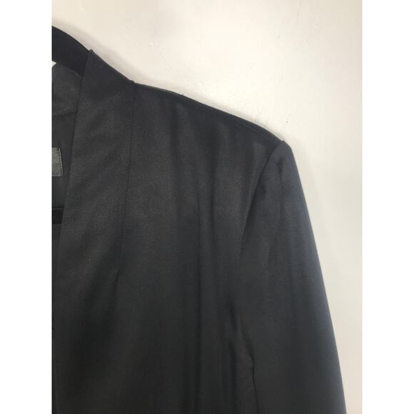 J.Crew Womens 8 Tall Going Out Blazer Black Lady Work Professional Minimalist - Picture 4 of 10